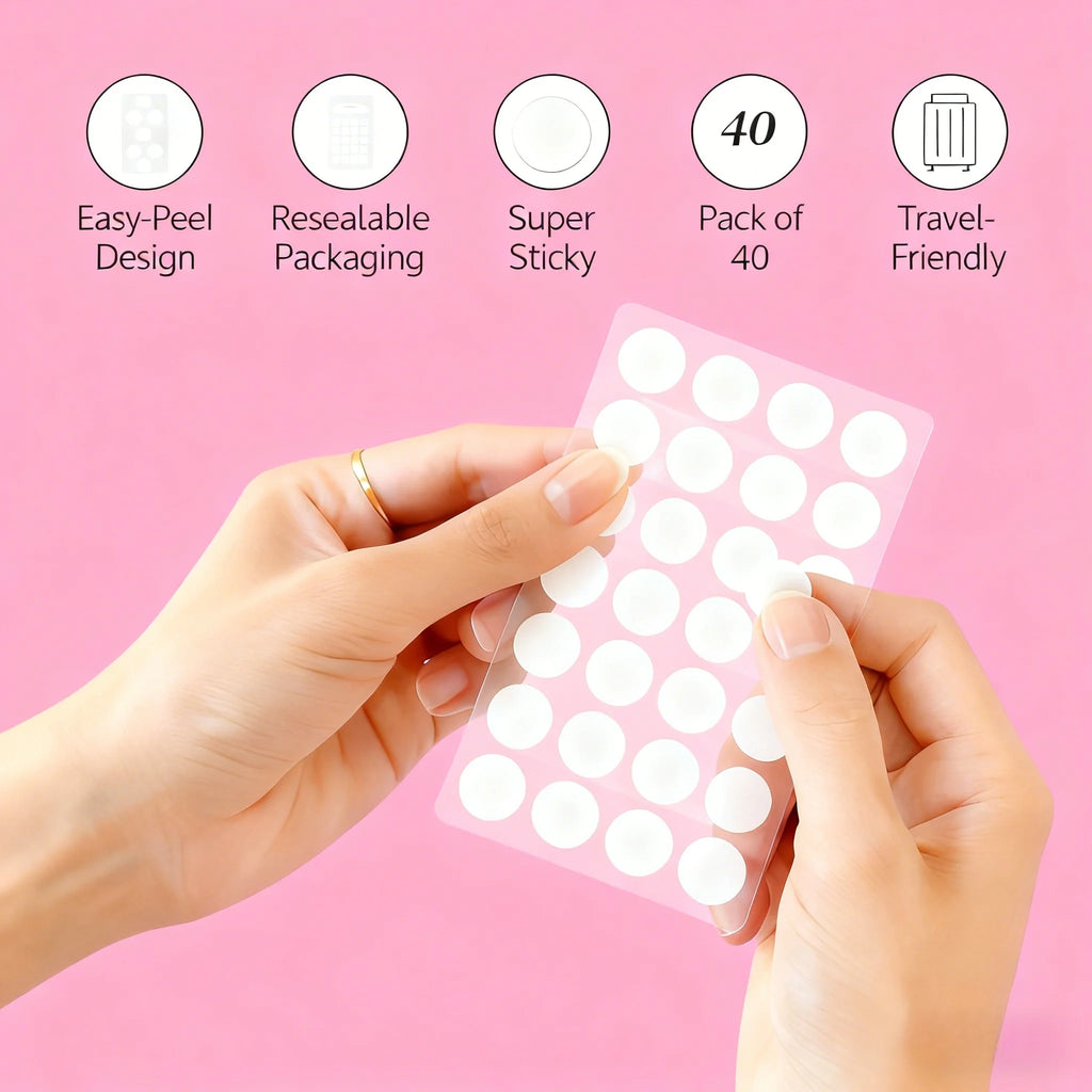 Patchs Anti-Acné Hydrocolloïdes 200/400/800 Pièces - Invisibles, Acide Salicylique & Arbre à Thé