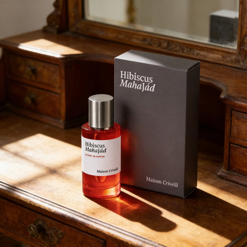 3.4oz/50ml Maison Crivelli Hibiscus Mahajad Unisex Perfume Spray | Long-lasting Floral, Rose, Leather, Vanilla Fragrance, Ideal