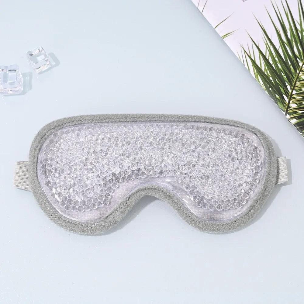 Masque pour les Yeux Chaud & Froid - Gel Apaisant & Relaxant, Masque de Nuit Beauté